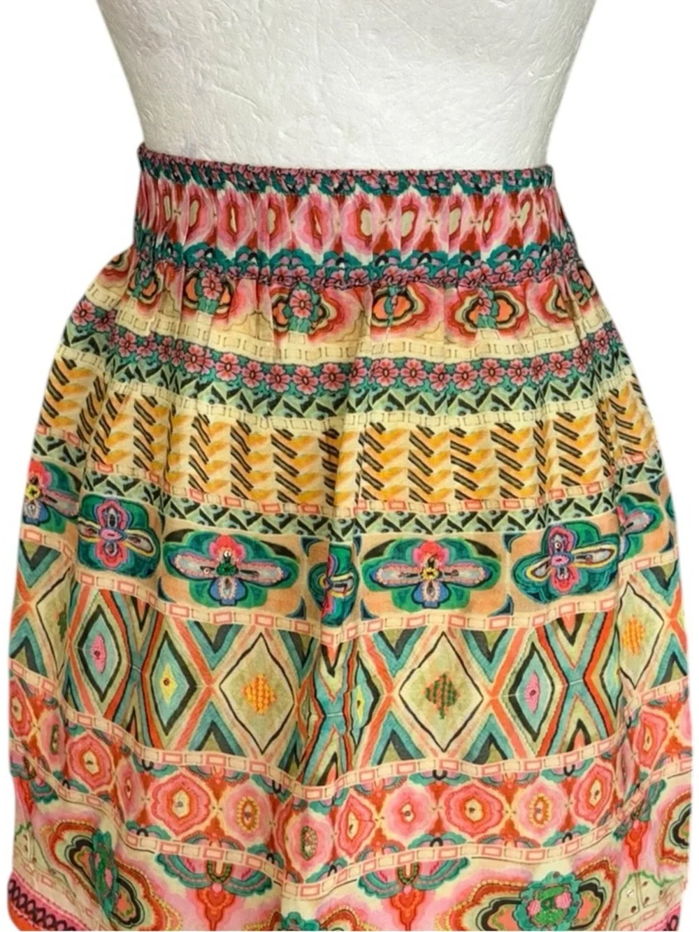 Anthropologie Tanvi Kedia Oroya Echo Embellished Sequin Mini Skirt - XS - Picture 6 of 15
